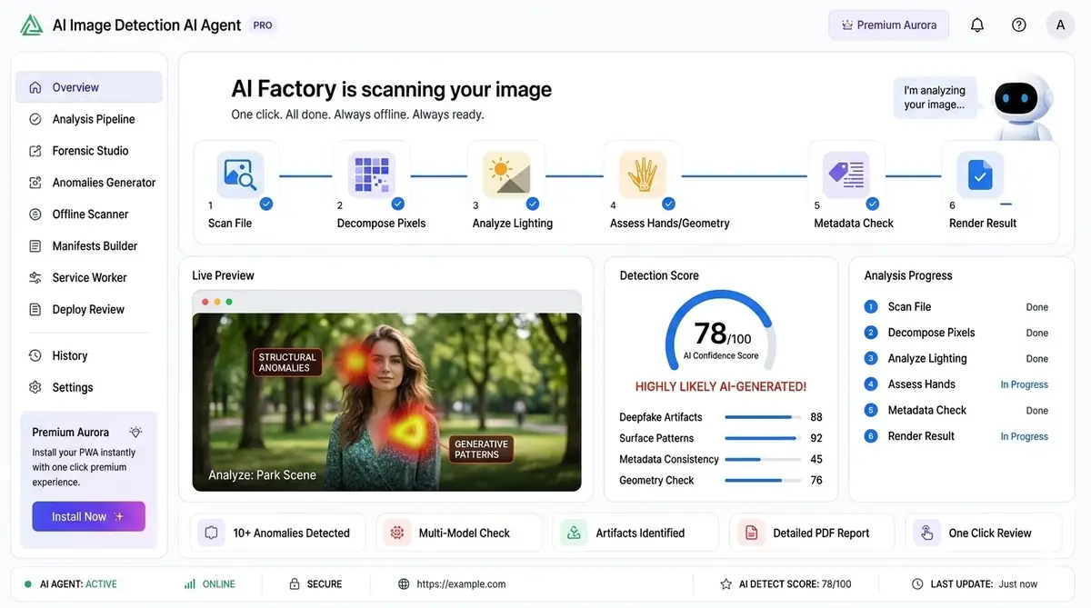 AI storytelling AI Storytelling — example of the AI tool dashboard software